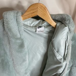 Nike fur jacket